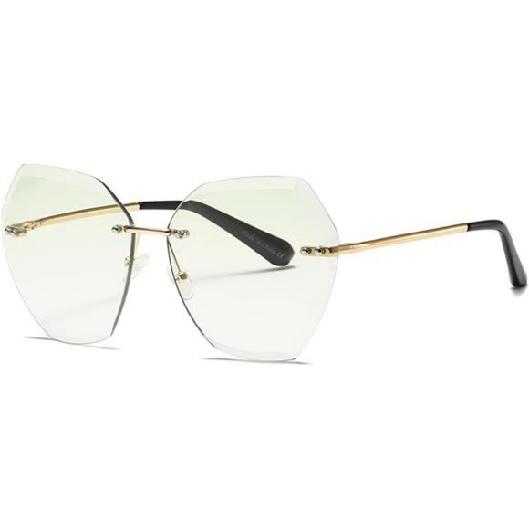 AEVOGUE Sunglasses For Women Oversized Rimless main image 8